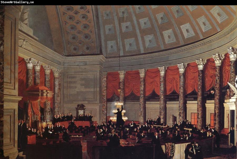 Samuel Finley Breese Morse The old House of Representatives